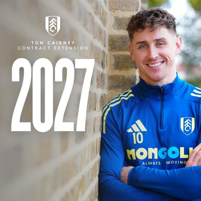 注册平台-官方：富勒姆与队长凯尔尼续约至2027年